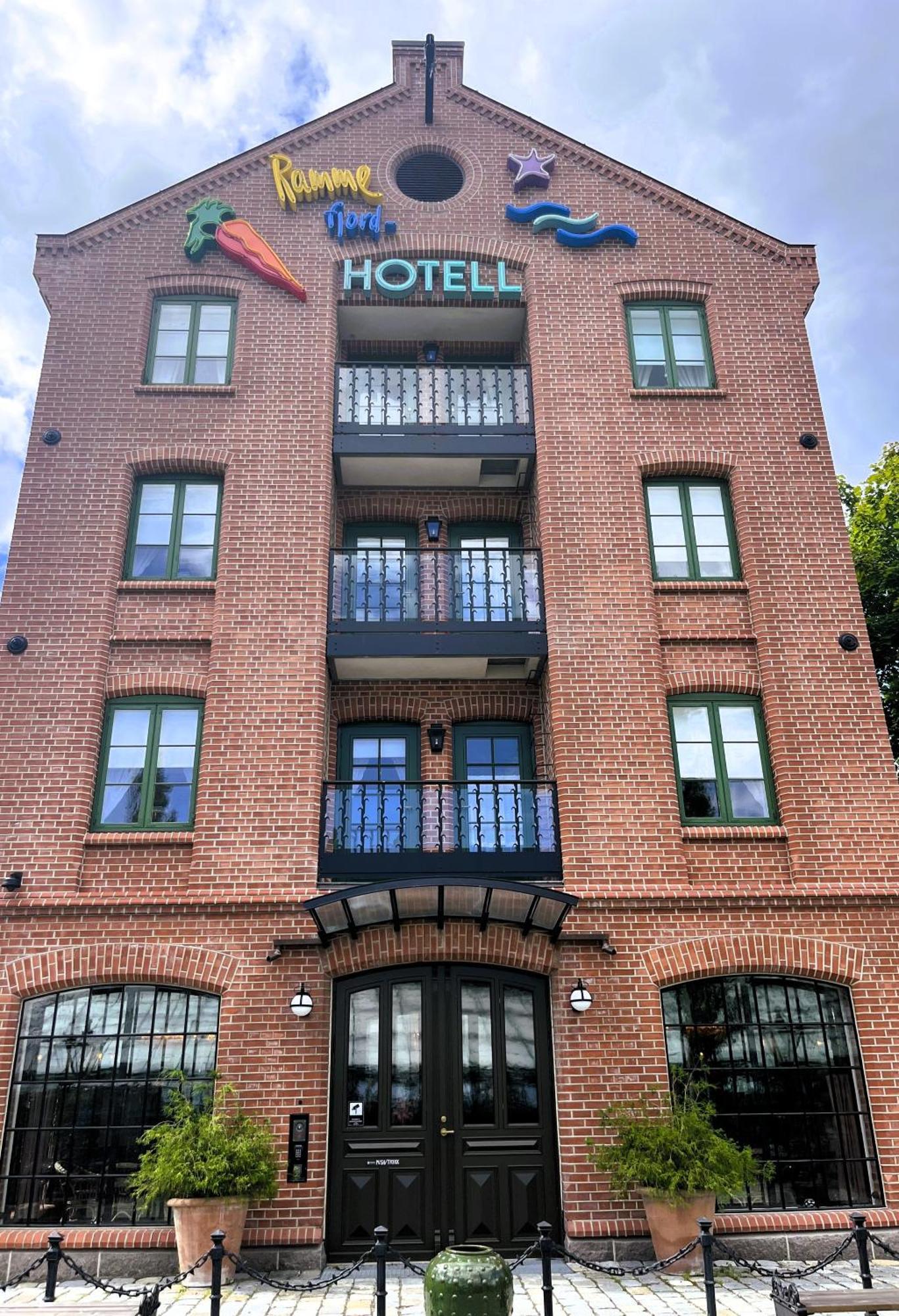 Ramme Fjordhotell - Unike Hoteller Hvitsten Exteriör bild